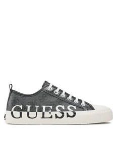 Guess Trampki New Winners Low FM6NWL ELL12 Szary - Trampki męskie - miniaturka - grafika 1