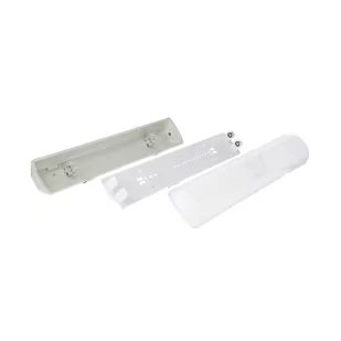 Oprawa hermetyczna SUNA 2xLED T8 G13 120cm IP65 1254x108x90 szary, z blachą 19-000-02 - Oprawy, klosze i abażury - miniaturka - grafika 2