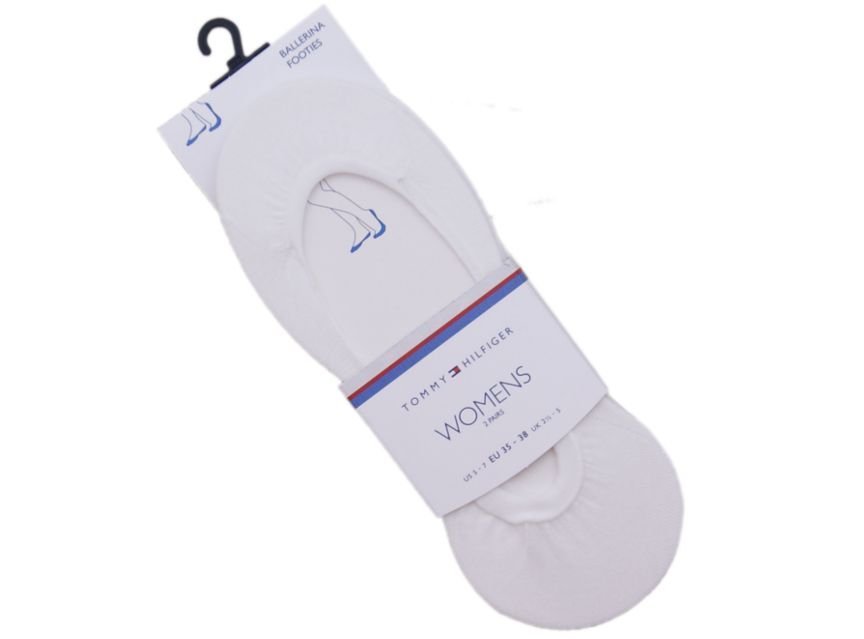 TOMMY HILFIGER DAMSKIE STOPKI BALERINY 2 PARY 353006001 300 - Rozmiar: 39-42