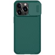 Etui i futerały do telefonów - Nillkin CamShield Pro Case pancerne etui pokrowiec osłona na aparat kamerę iPhone 13 Pro zielony - miniaturka - grafika 1