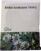 Suplementy naturalne - ZAKŁAD KONFEKCJONOWANIA ZIÓŁ "FLOS" ELŻBIETA I JAN Kwiat koniczyny białej 50g Flos - miniaturka - grafika 1