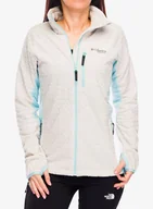 Bluzy sportowe damskie - Bluza rozpinana damska Columbia Titan Pass 3.0 Full Zip Fleece - dark stone/aqua haze - miniaturka - grafika 1