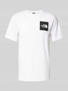 T-shirt z nadrukiem z logo - Koszulki męskie - miniaturka - grafika 1