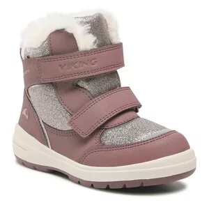 Buty dla dziewczynek - Śniegowce Viking - Hilma High Gtx Warm GORE-TEX 3-91450-53 Antiquerose - grafika 1