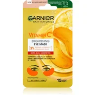 Kosmetyki pod oczy - Garnier Vitamin C rozświetlające płatki pod oczy 5g - miniaturka - grafika 1
