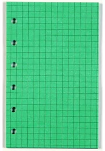 Antra Wkład do segregatora A5 kratka kolorowa linia - zielona - Szkolne artykuły papiernicze - miniaturka - grafika 2