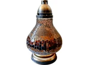 Lampiony i znicze - Znicz znicze lampion KARAFA ZŁOTO - miniaturka - grafika 1