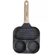 Patelnie - Patelnia Marmurkowa do jajek 3 Sekcje KLAUSBERG KB-7816 - miniaturka - grafika 1