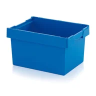 Pojemniki przemysłowe - AUER Skrzynka plastikowa bez wieka 600x400x320 mm MB 6432 - miniaturka - grafika 1