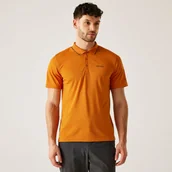 Koszulki sportowe męskie - Regatta Męska koszulka polo Maverik V Pomarańczowy, Rozmiar: 3XL - miniaturka - grafika 1