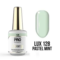Lakiery hybrydowe - 128. Pastel Mint - Profesjonalny lakier hybrydowy o konsystencji żelu UV/LED Luxury Gel Polish Color Coat 8 ml - Mollon PRO - miniaturka - grafika 1