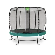 Trampoliny - Exit Trampolina ogrodowa Lotus Premium 305cm - Zielona - miniaturka - grafika 1