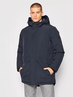 Kurtki męskie - Jack&Jones PREMIUM Parka Blaharold 12192814 Granatowy Regular Fit 5715108788273 L, M, S, XL, XXL - grafika 1