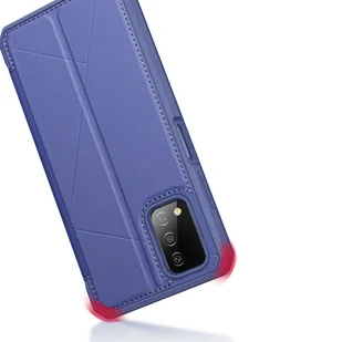 Dux Ducis Skin X kabura etui pokrowiec z klapką Samsung Galaxy A03s niebieski - Etui i futerały do telefonów - miniaturka - grafika 8