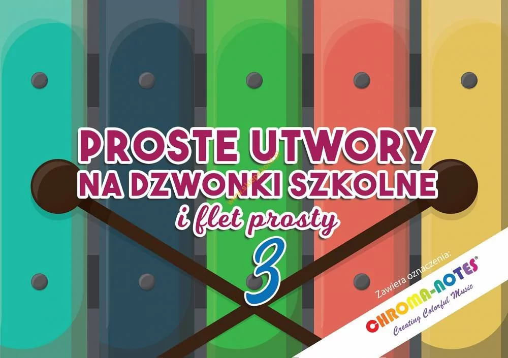 Książeczka 3 nuty na dzwonki chromatyczne, flet i inne/AKORD - Ceny i  opinie na Skapiec.pl