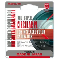 Filtry fotograficzne - Marumi DHG Super Polarizer-filtr polaryzacyjny osłabiający (77 MM) DHG77SCIR - miniaturka - grafika 1