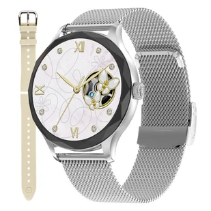 Enter DTD.111.1111.5311-SET srebrny - Smartwatch - miniaturka - grafika 1