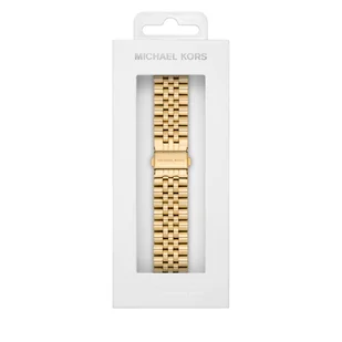 Michael Kors Wymienny pasek do smartwatcha MKS8055E Złoty - Akcesoria do zegarków - miniaturka - grafika 1