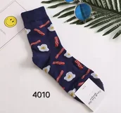 Skarpetki męskie - Kolorowe skarpety ze wzorami unisex rozmiar 41-46 (4010) - miniaturka - grafika 1