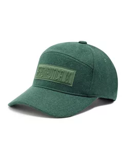 Czapki męskie - Aeronautica Militare Czapka z daszkiem Cappellino 222HA1109CT3002 Zielony - grafika 1