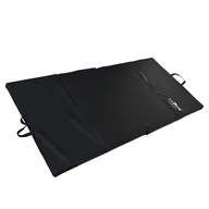 Maty do ćwiczeń - Materac Do Ćwiczeń Składany 180x90x5cm Czarny - miniaturka - grafika 1
