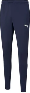 Puma Spodnie męskie Puma teamRISE Poly Training Pants granatowe 657390 06 S - Spodnie sportowe męskie - miniaturka - grafika 1