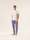 Piżamy męskie - Piżama męska Marc Henderson biały, niebieski XXL - Esotiq&Henderson - miniaturka - grafika 1