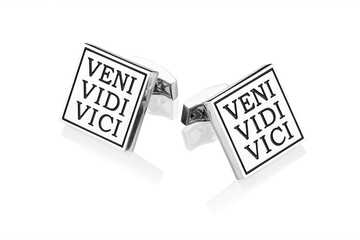 Spinki do mankietów X2 Veni Vidi Vici