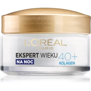 L'Oreal Paris Ekspert Wieku Przeciwzmarszczkowy krem nawilżający na noc 40+, 50ml - Kremy do twarzy - miniaturka - grafika 1