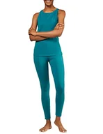 Legginsy - People Tree Legginsy damskie do jogi, Wielokolorowa czerń, 34 - miniaturka - grafika 1