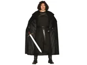 Stroje karnawałowe - STRÓJ TUNIKA NOCNY STRAŻNIK RYCERZ JON SNOW CZARNY M(48-50) - miniaturka - grafika 1