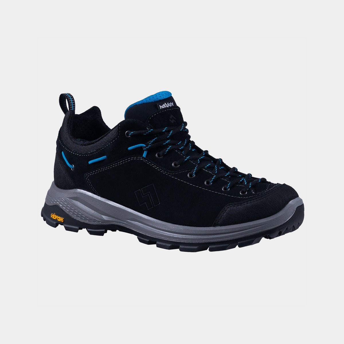 Buty trekkingowe męskie Alpinus Caulana W vibram, membrana HDTH, niskie, czarne, lato 44