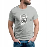 Koszulki męskie - Koszulka Męska Pacific Grey r. M REAL MADRYT 007 - miniaturka - grafika 1