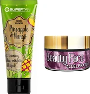 Balsamy i kremy do opalania - Supertan Supertan Pineapple & Mango + Słoiczek Beauty Face - miniaturka - grafika 1