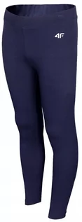 Spodnie i spodenki dla dziewczynek - Legginsy Dziewczęce 4F Jleg001 31 Bawełniane R-164 - grafika 1