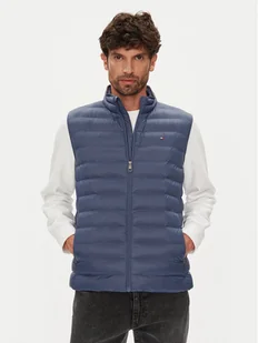 Tommy Hilfiger Kamizelka MW0MW37677 Niebieski Regular Fit - Kamizelki męskie - miniaturka - grafika 1