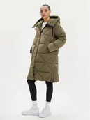 Kurtki damskie - REPLAY Kurtka zimowa W7664R.000.84466 Zielony Relaxed Fit - miniaturka - grafika 1