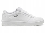 Sneakersy damskie - Buty damskie Puma Court Classy 395021-01 sneakersy sportowe białe 39 - miniaturka - grafika 1