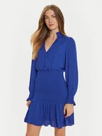 Sukienki - Morgan Sukienka codzienna 242-RCLAP Niebieski Regular Fit - miniaturka - grafika 1