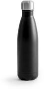Butelki termiczne - Sagaform Outdoor - butelka stalowa termiczna, czarna 0,5 l, SF-5017707 - miniaturka - grafika 1