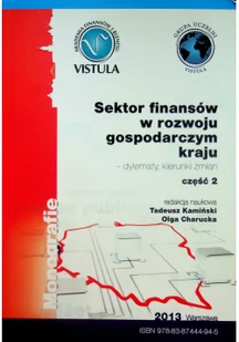 Sektor finansów w rozwoju gospodarczym kraju część 2 Używana - Biznes - miniaturka - grafika 2
