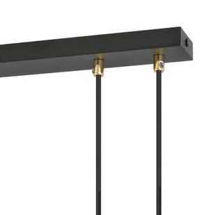 Emibig GLAM 3 BLACK/OPAL 1112/3 lampa wisząca szklane klosze GLAMOUR 1112/3 - Lampy sufitowe - miniaturka - grafika 5