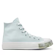 Trampki damskie - Trampki Converse Chuck 70 A03527C Niebieski - miniaturka - grafika 1