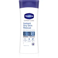 Balsamy i kremy do ciała - Vaseline Expert Care Instant Dry Skin Rescue mleczko do ciała 400 ml dla kobiet - miniaturka - grafika 1