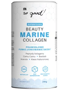 FA So good! Beauty Marine Collagen, kolagen morski, 210g - Stawy, mięśnie, kości - miniaturka - grafika 1