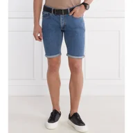 Spodenki męskie - Hugo Blue Jeansowe szorty ASH/S | Slim Fit - miniaturka - grafika 1