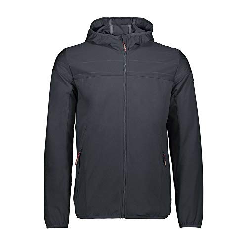 CMP Męska kurtka softshell szary antracytowy 58.0