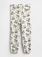 Spodenki dla niemowląt - GAP Spodnie dresowe w kolorze kremowym - miniaturka - grafika 1