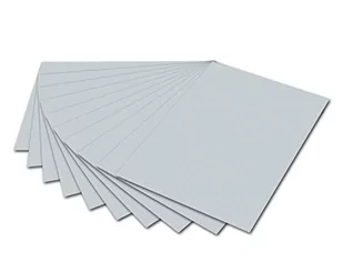 Folia Papier kartonowy 130 g A4 - szary jasny 6480 - Scrapbooking - miniaturka - grafika 1