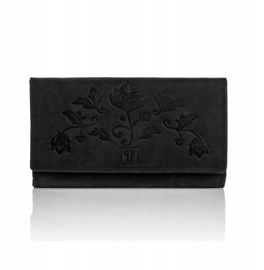 Paolo Peruzzi Zestaw prezentowy plecak damski ze skóry + portfel damski w stylu vintage ZZ-05